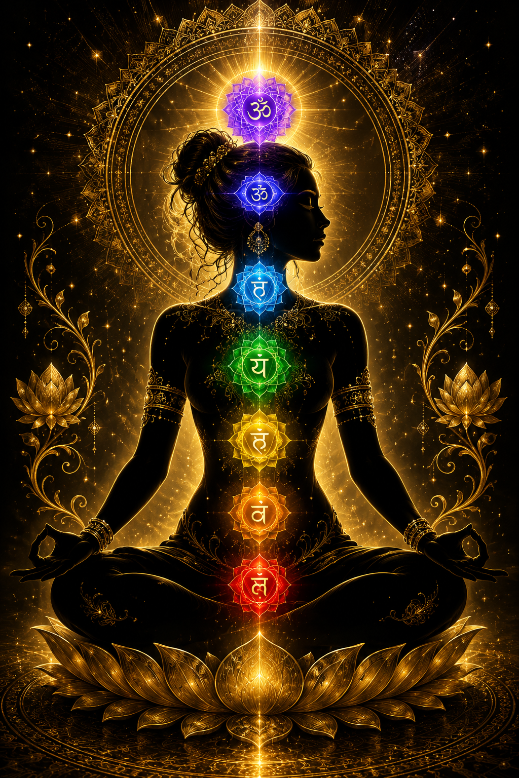 Spiritual healing artwork