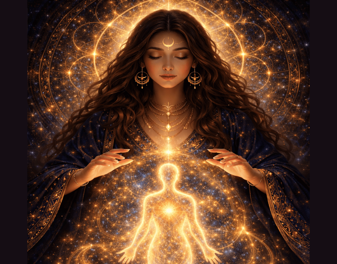 Crystal healing image